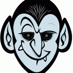 mascara de vampiro