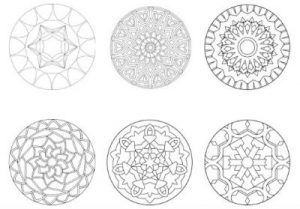 mandalas para colorear