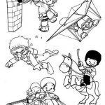 deportes para pintar
