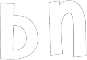 MOLDES DE LETRAS PARA IMPRIMIR Y COLOREAR