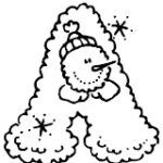 abecedario de navidad